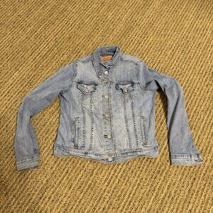 Levi's Girl's Denim Jacket Blue XL Cotton Classic Trucker